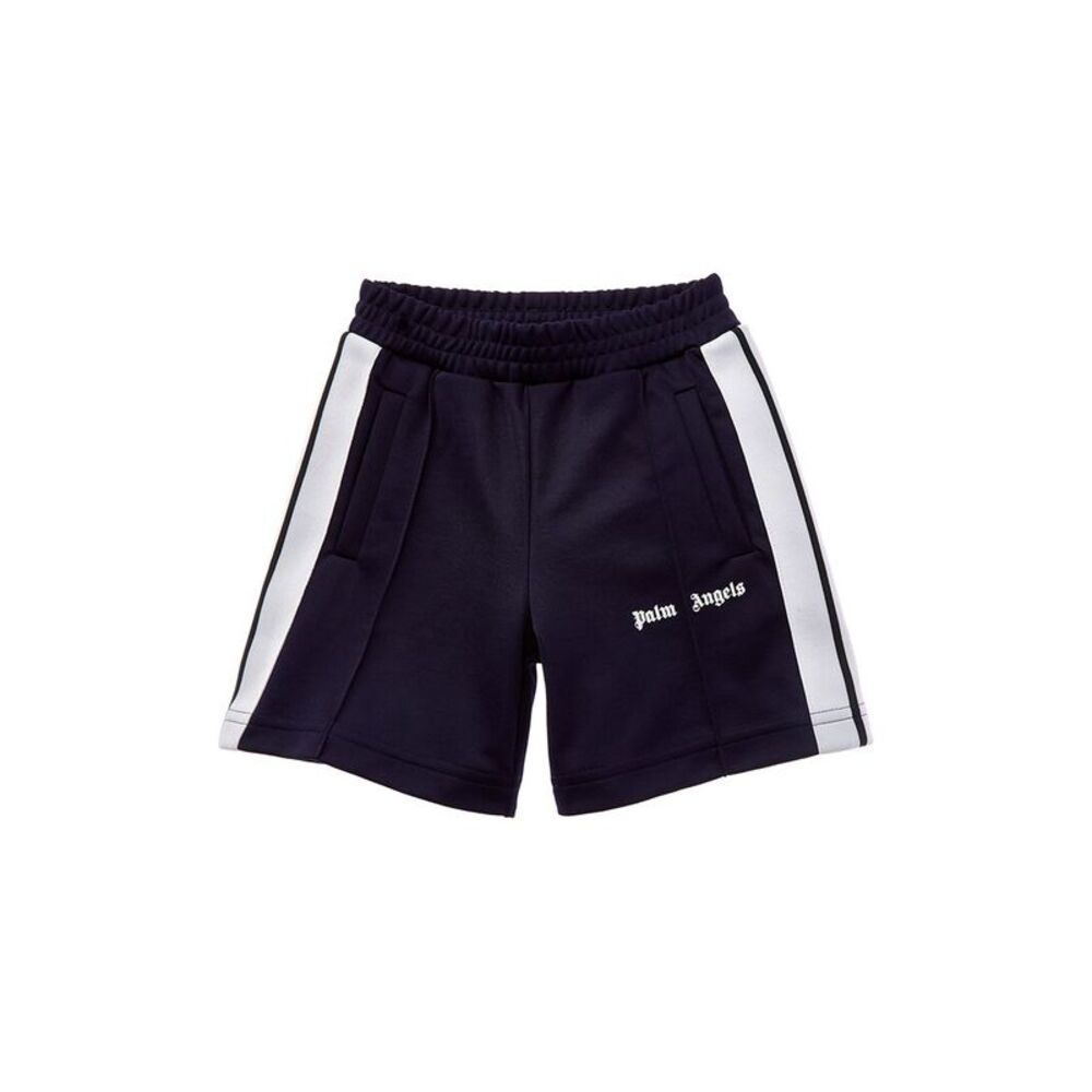 Palm Angels Girls  Logo Short, Blue